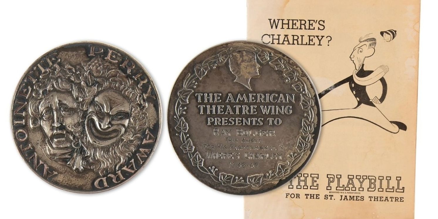 Ray Bolger’s 1949 Tony Award for WHERE'S CHARLEY? Up for Auction  Image