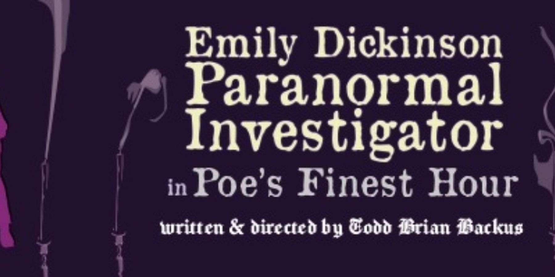 Reading of EMILY DICKINSON: PARANORMAL INVESTIGATOR IN POE'S FINEST HOUR Comes to Portland Stage