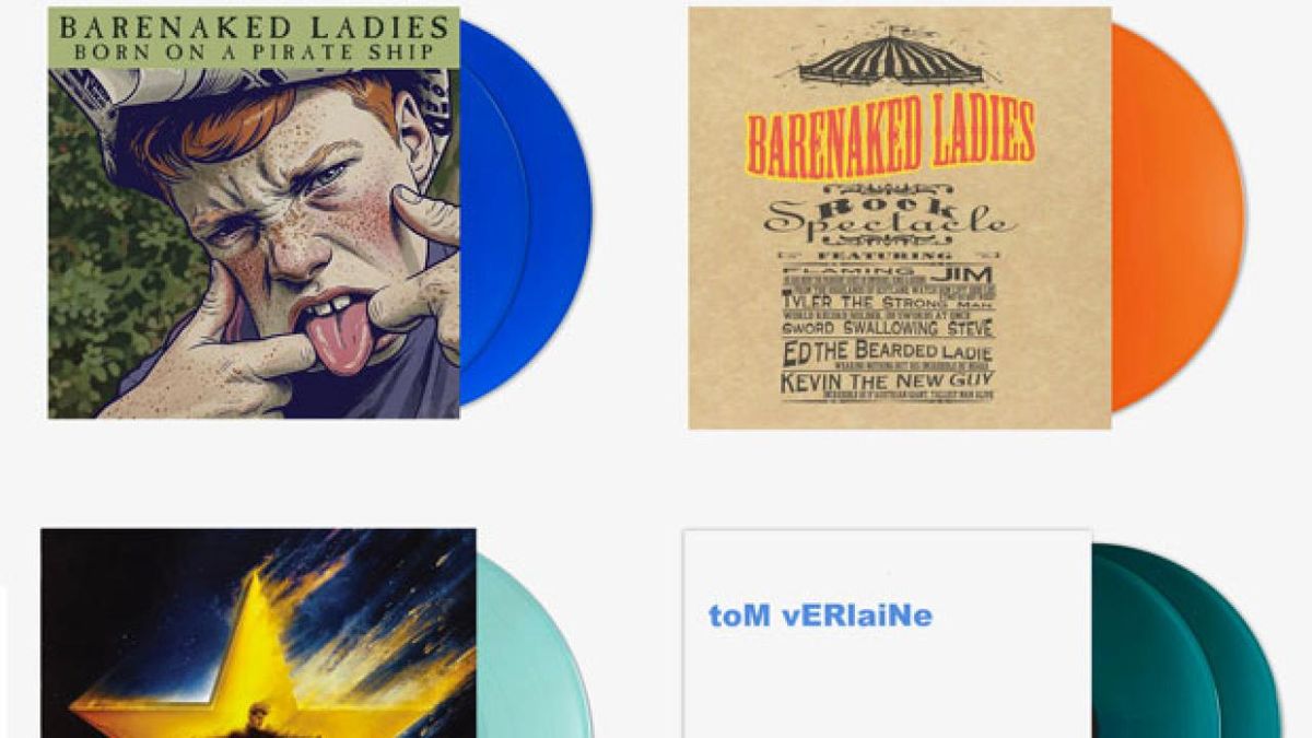 Real Gone Music to Release BARENAKED LADIES, Bazzi & Tom Verlaine Vinyl