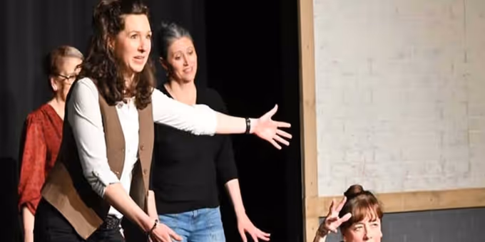 Real Moms Take the Stage for Mother's Day Improv Comedy Show in Seattle Photos