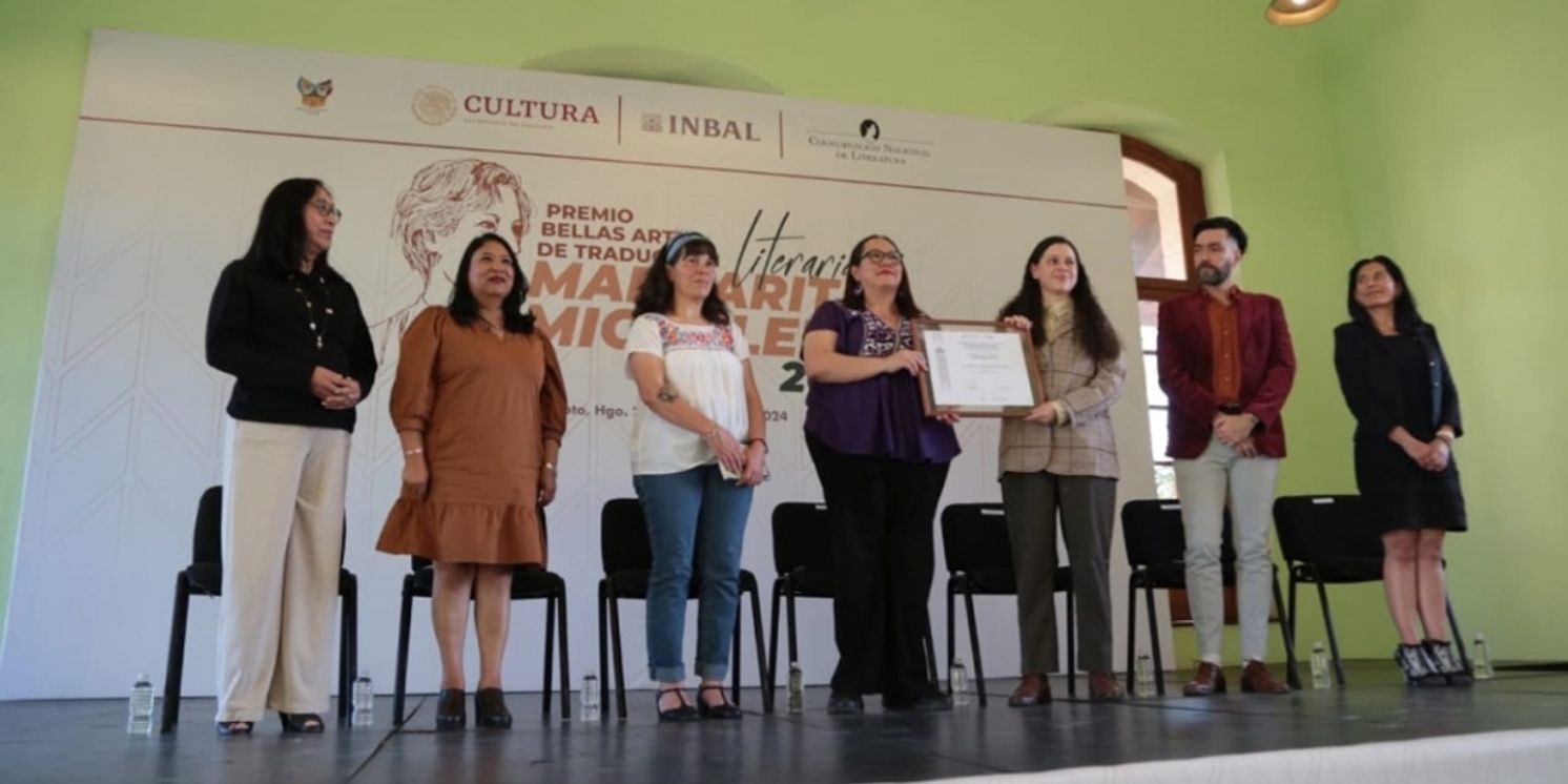 Reciben Lucrecia Orensanz Y Mario Murgia El Premio Bellas Artes De Traducción Literaria Margarita Michelena 2023  Image