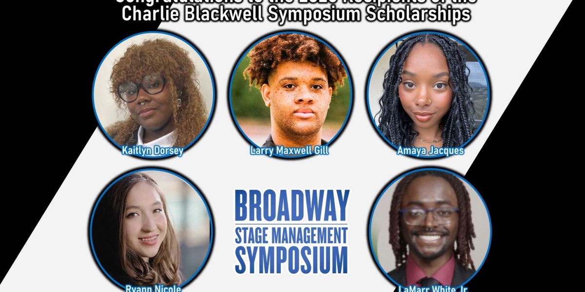 Recipients Revealed For 2025 Charlie Blackwell Symposium Scholarships