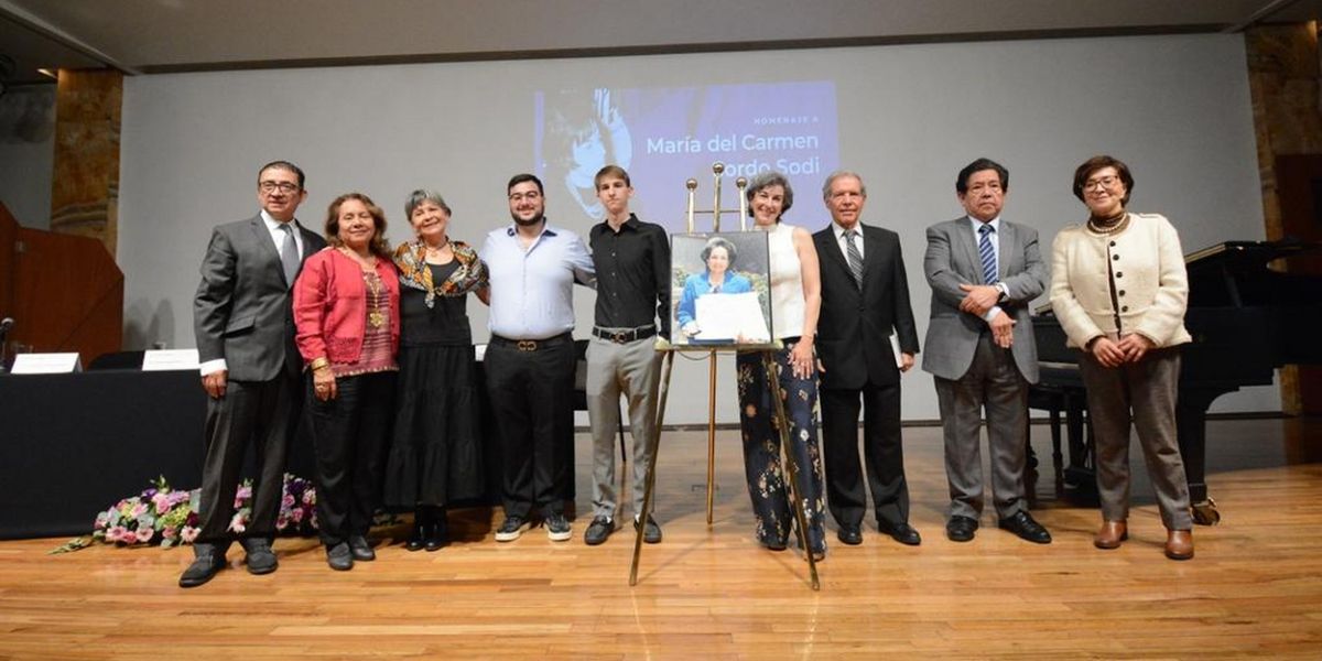 Recuerdan A María Del Carmen Sordo Sodi, Reconocida Constructora Del Escenario Musical Y Cultural De México En El Siglo XX