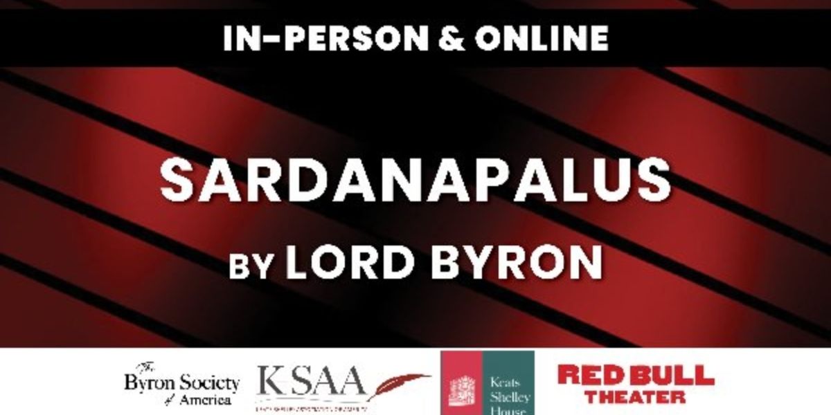 Red Bull Theater to Present Reading of SARDANAPALUS By Lord Byron