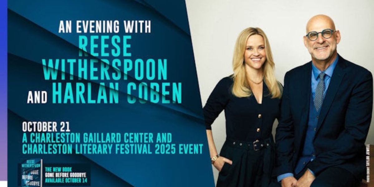 Reese Witherspoon and Harlan Coben to Join Charleston Literary Festival 2025
