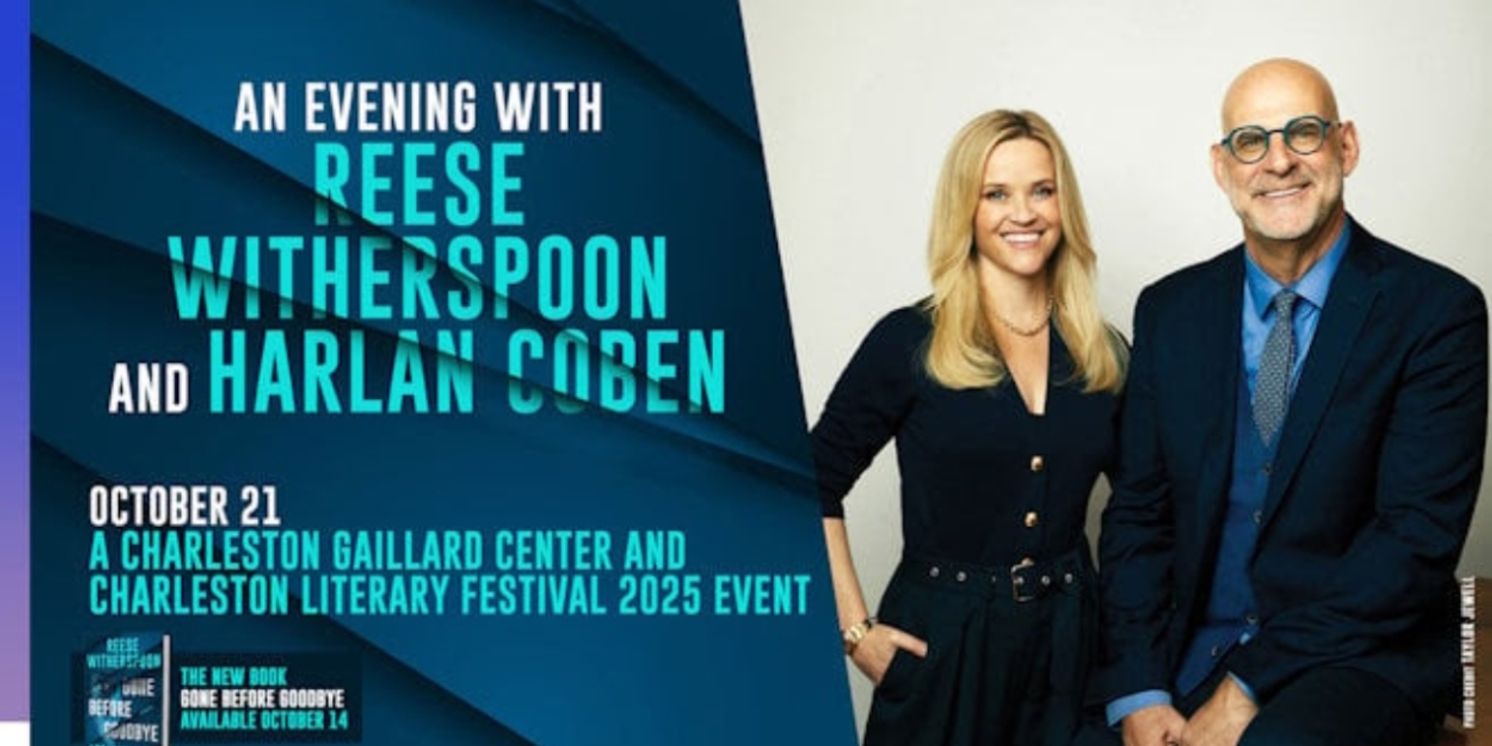 Reese Witherspoon and Harlan Coben to Join Charleston Literary Festival 2025  Image