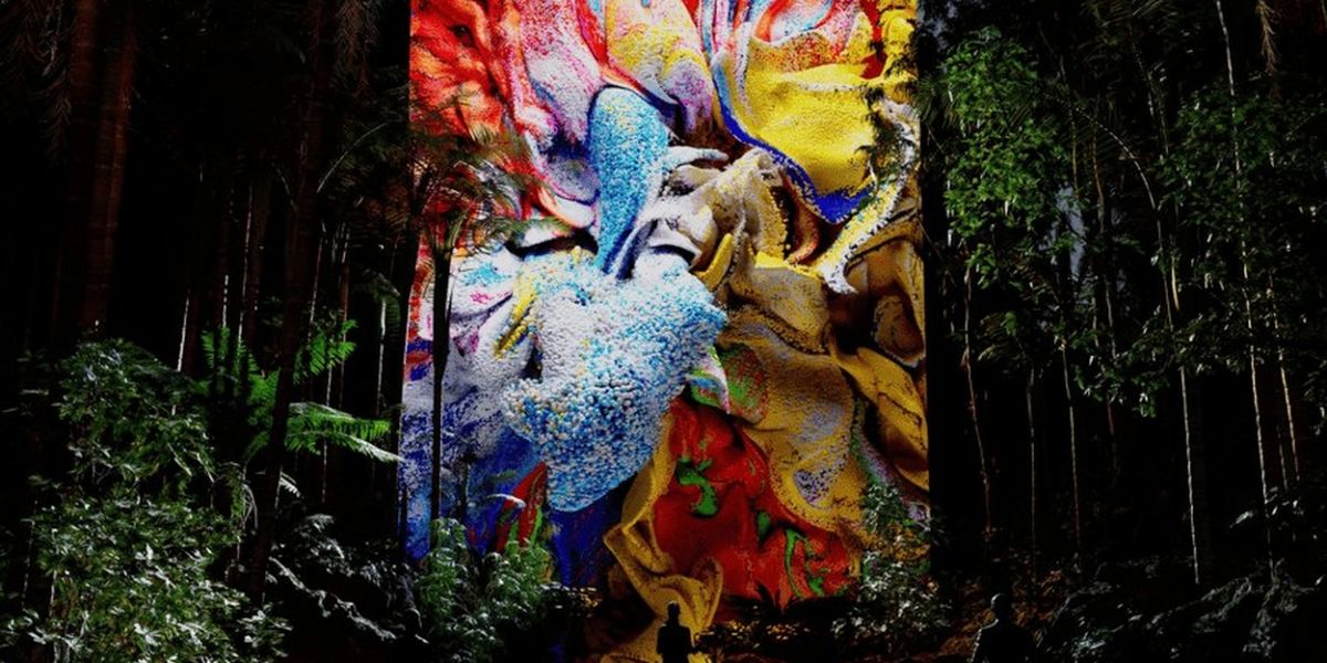 Refik Anadol and the Yawanawá Brazilian Indigenous Community Debut Digital Artwork Series in London