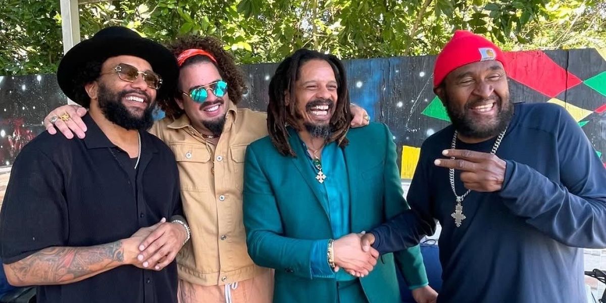 Reggae Icons Inner Circle Honor Rohan Marley and Ky-Mani Marley 