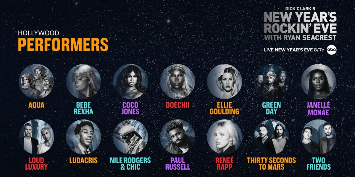 Reneé Rapp, Green Day & More Join NEW YEAR'S ROCKIN' EVE