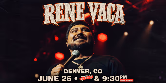 Rene Vaca Adds Second Show at Paramount Theatre Denver Photos