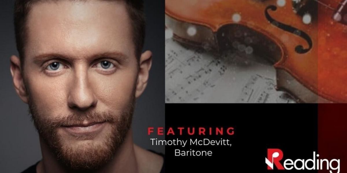 Renowned American Baritone Timothy McDevitt To Lead Reading Symphony Holiday Pops