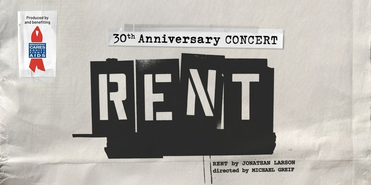 Rent 30th Anniversary Performance Set for October at the Richard Rodgers Theatre