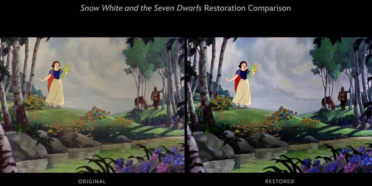 Restored SNOW WHITE AND THE SEVEN DWARFS Coming to Disney+