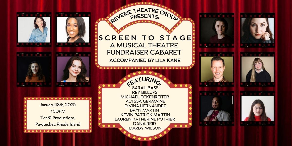Reverie Theatre Group Begins 2025 With A Musical Theatre Fundraiser Cabaret
