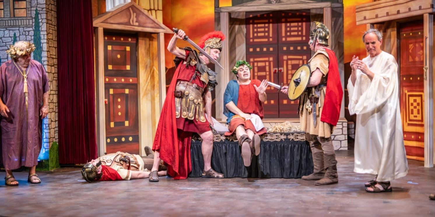 Review: A FUNNY THING HAPPENED ON THE WAY TO THE FORUM at Hampton Theatre Company  Image