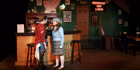Review: A GIRL IN SCHOOL UNIFORM WALKS INTO A BAR at Reverie Theatre Group Photo