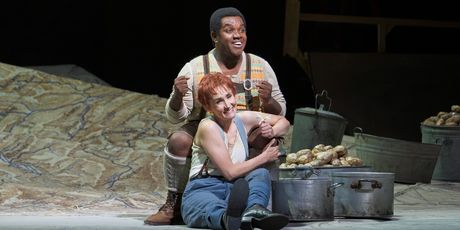 Review: A REGIMENT with Comic Style and High Notes, Thanks to Morley and Brownlee at the M Photo