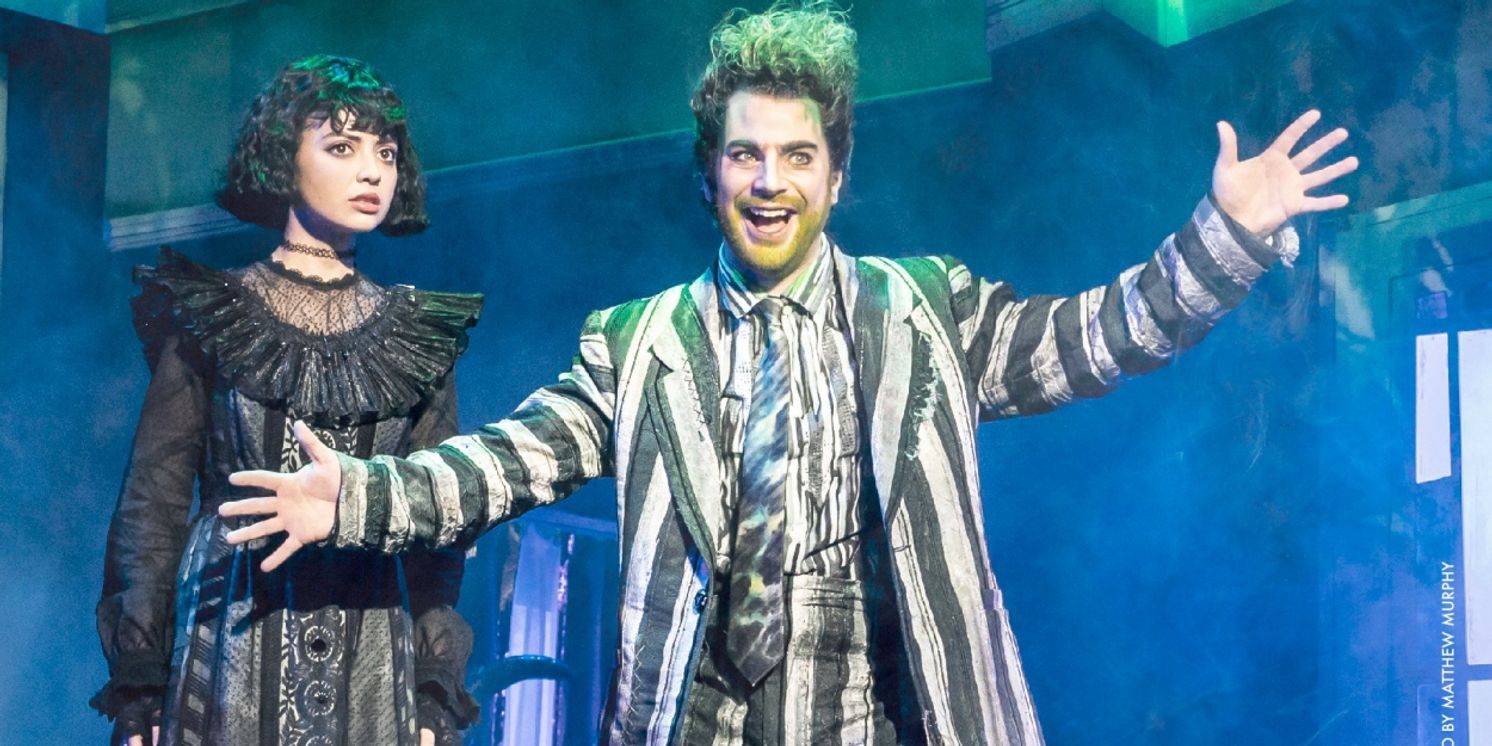 Review: A Rocky Start Helps to Usher in Halloween With BEETLEJUICE THE MUSICAL at Straz Center for The Performing Arts  Image