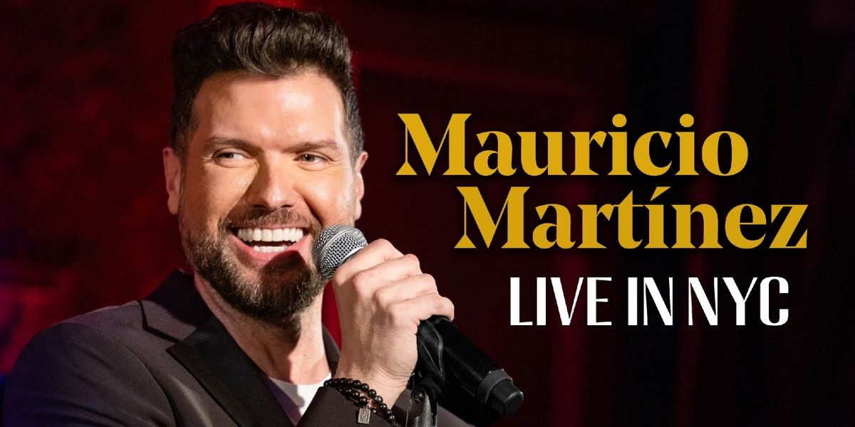 Album Review: MAURICIO MARTINEZ LIVE IN NYC Loaded With Lush Vocals