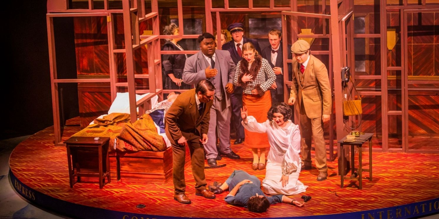 Review: AGATHA CHRISTIE'S MURDER ON THE ORIENT EXPRESS at Windgate Center For The Fine And Performing Arts  Image