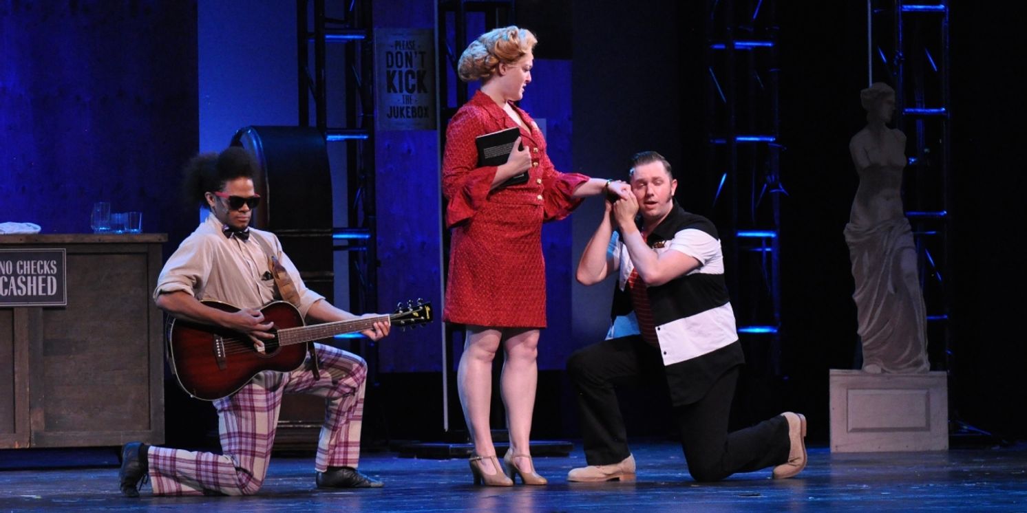 Review: With Re-energized Elvis Musical, Reagle Music Theatre Of Greater Boston is ALL SHOOK UP  Image