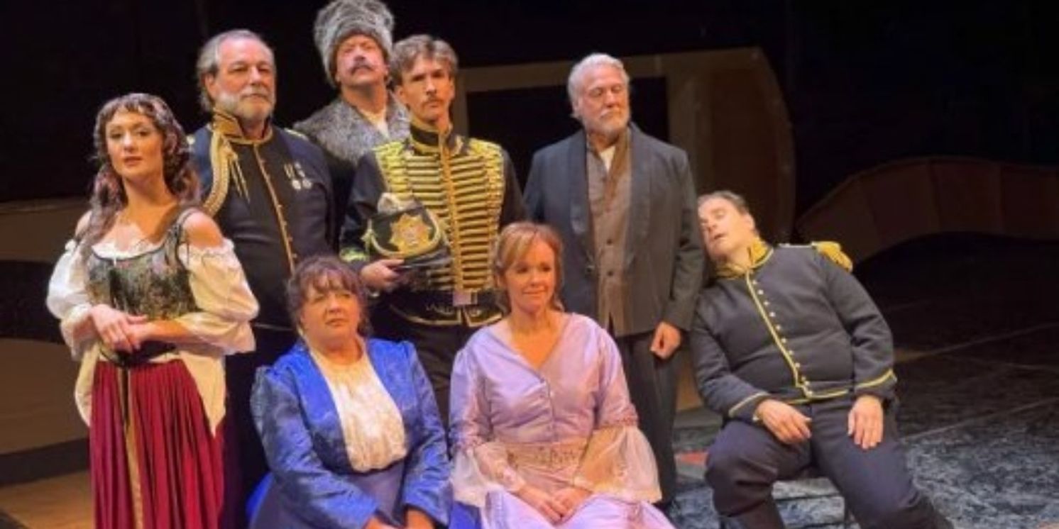 Review: ARMS AND THE MAN at Lamb's Players Theatre  Image