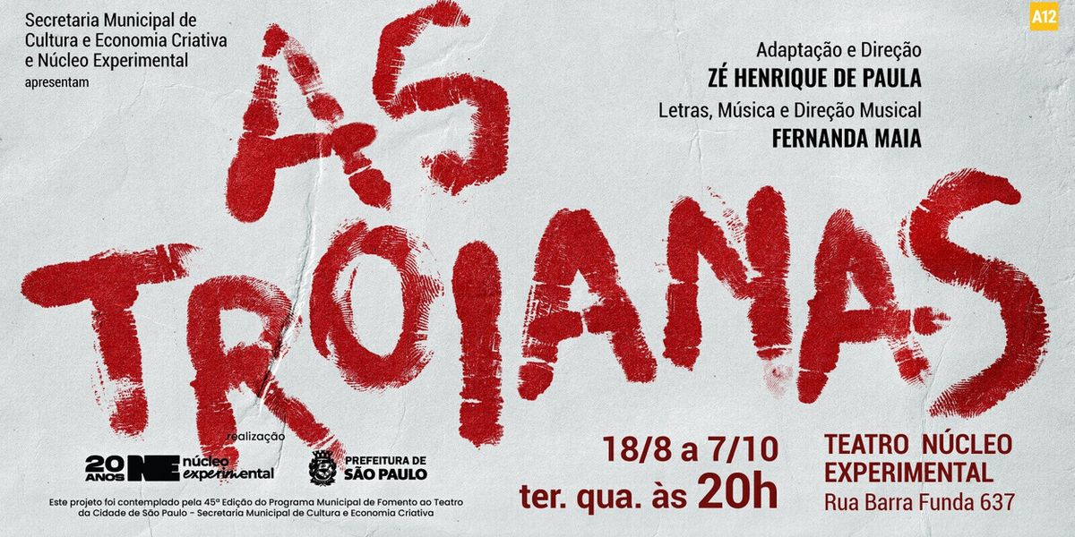 Euripides Meets Brazil’s Military Dictatorship in Núcleo Experimental’s AS TROIANAS (The Trojan Women)