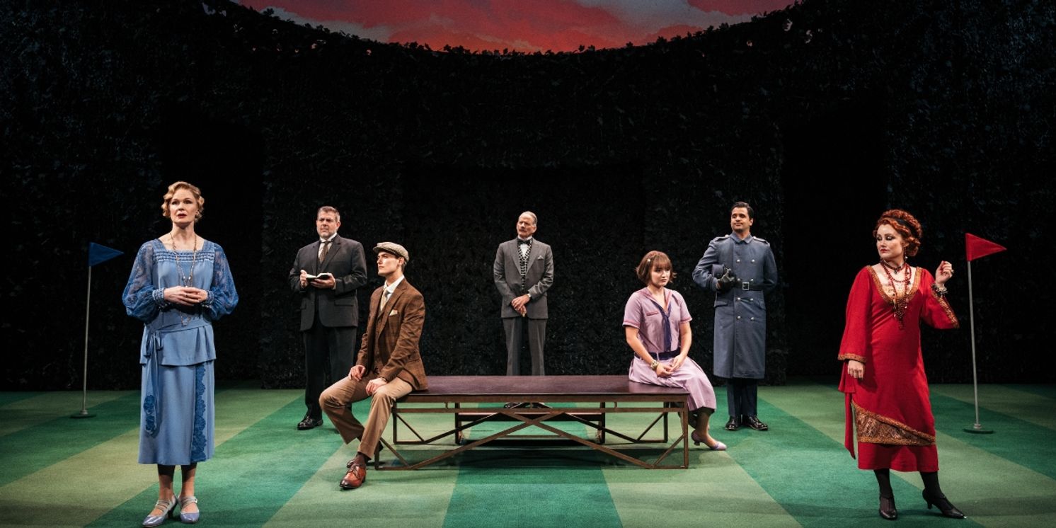 Review: Agatha Christie’s MURDER ON THE LINKS at TRT-An Absorbing Mystery  Image