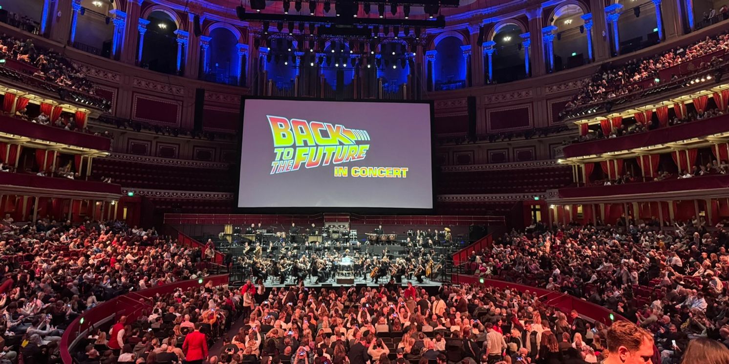 Review: BACK TO THE FUTURE IN CONCERT, Royal Albert Hall  Image