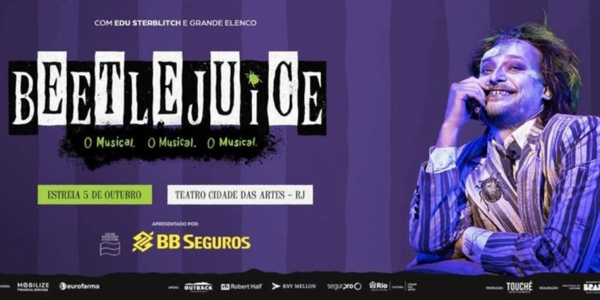 Bizarre and Funny Musical Version of Tim Burton's BEETLEJUICE Haunts Sao Paulo