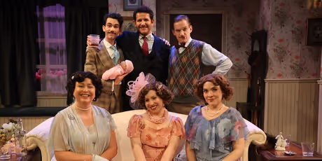 Review: British Farce THE COTTAGE At Torrance Theater Company Photo