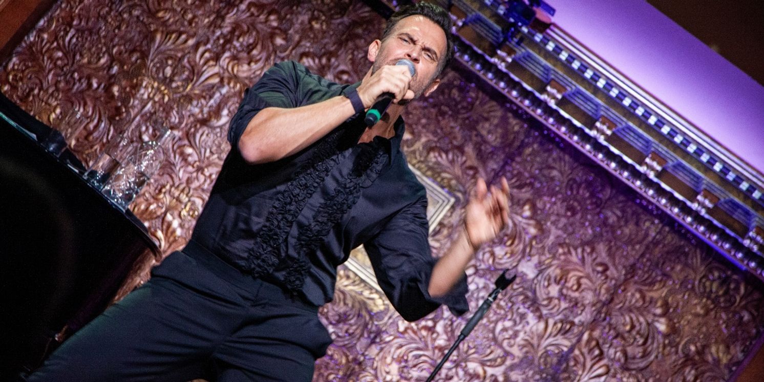 Review: CHEYENNE JACKSON Makes Welcome Return To NYC In Stunning 54 Below Debut  Image