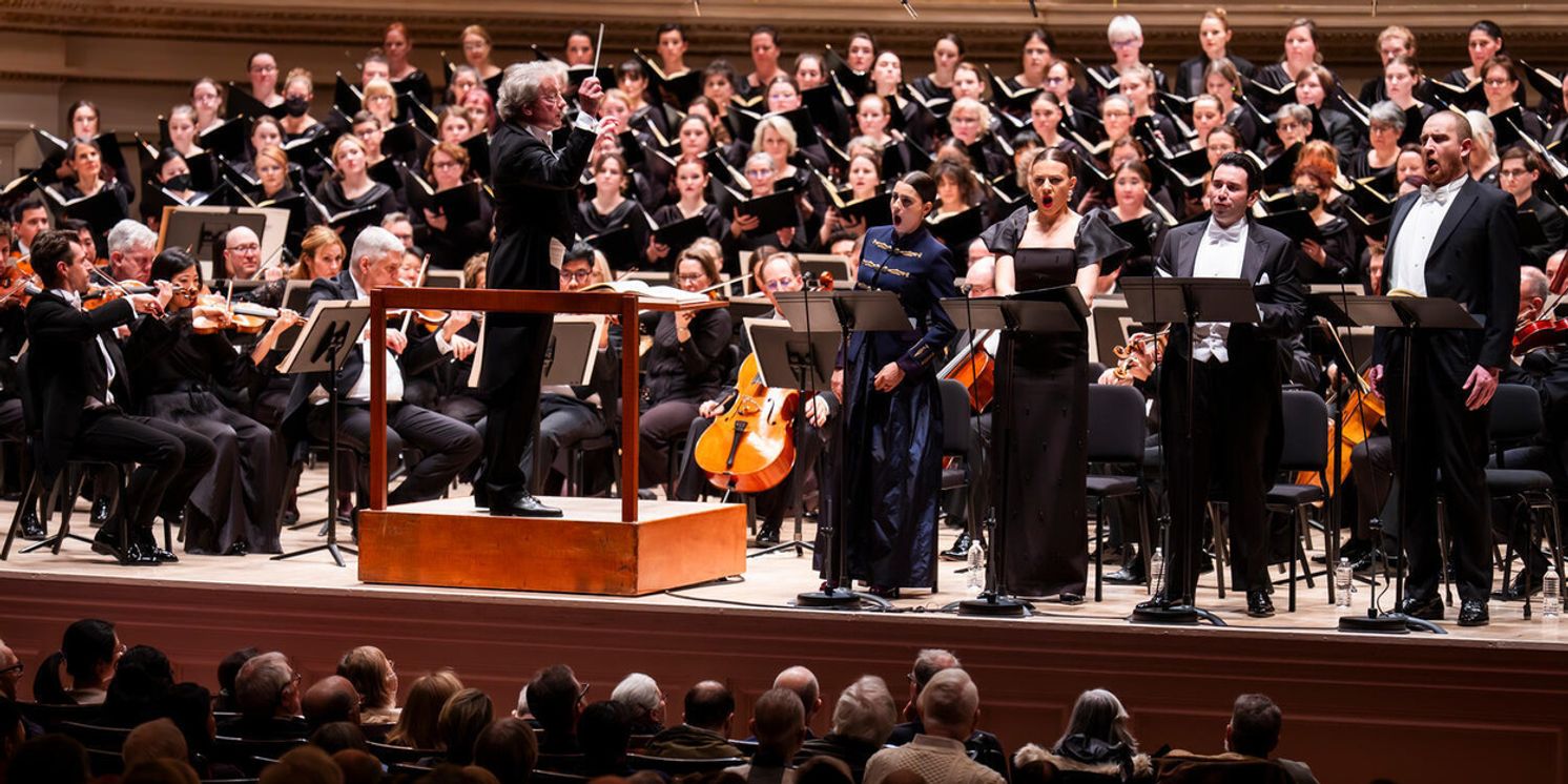 Review: Cleveland Orchestra’s Splendid VERDI REQUIEM at Carnegie Hall  Image