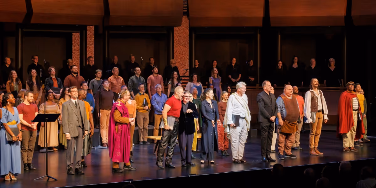 Review: Comedy Tonight! MasterVoices Does THE FROGS, Or Why Isn't Sondheim at the Met?