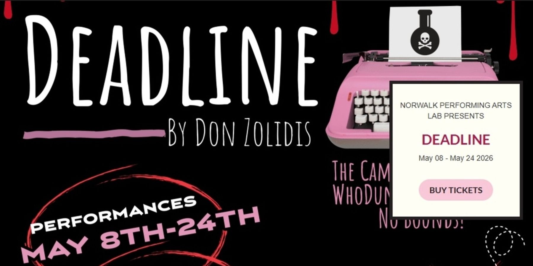 Review: DEADLINE at Norwalk Performing Arts Lab