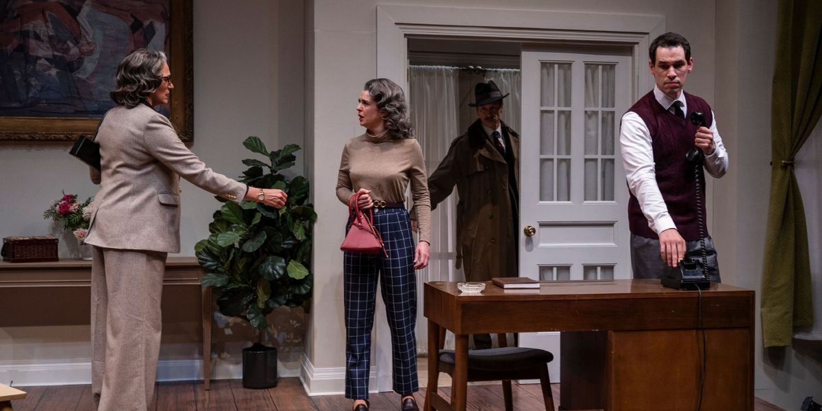 Review: DIAL M FOR MURDER at Northlight Theatre