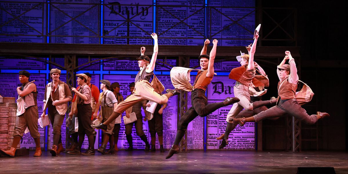 Review: DISNEY'S NEWSIES at Broadway Rose Theater Company