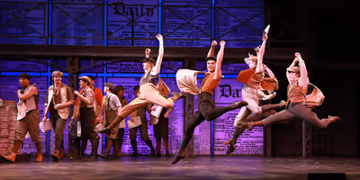 Review: DISNEY'S NEWSIES at Broadway Rose Theater Company Photo