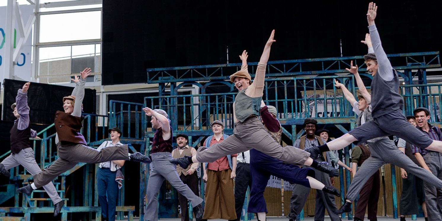 Review: Stage West Presents DISNEY'S NEWSIES at Essentia Health Plaza At The Lights  Image