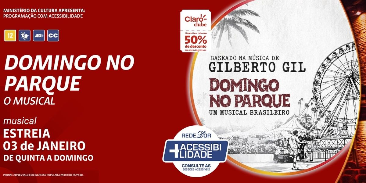 Capoeira, Love and Resistance Hit the Stage in Gilberto Gil’s Tropicália Anthem DOMINGO NO PARQUE