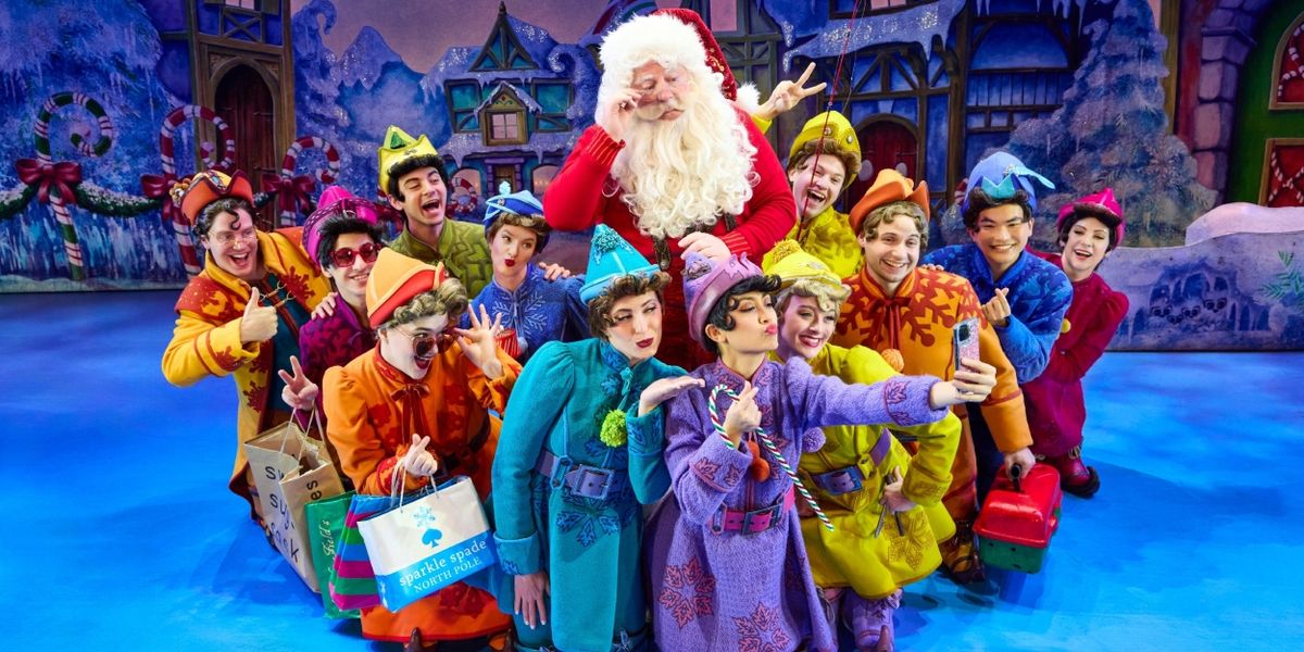 Review: Sparklejollytwinklejingley Delight ELF THE MUSICAL at Clowes Hall
