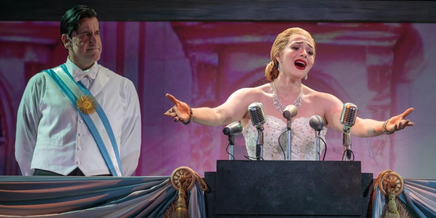 Review: Cygnet Theatre Brings a Charismatic and High Flying EVITA to the Stage  Image