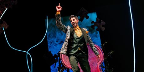 Review: Paul Melendy Takes Flight in FEATHERBABY at Greater Boston Stage Company Photo