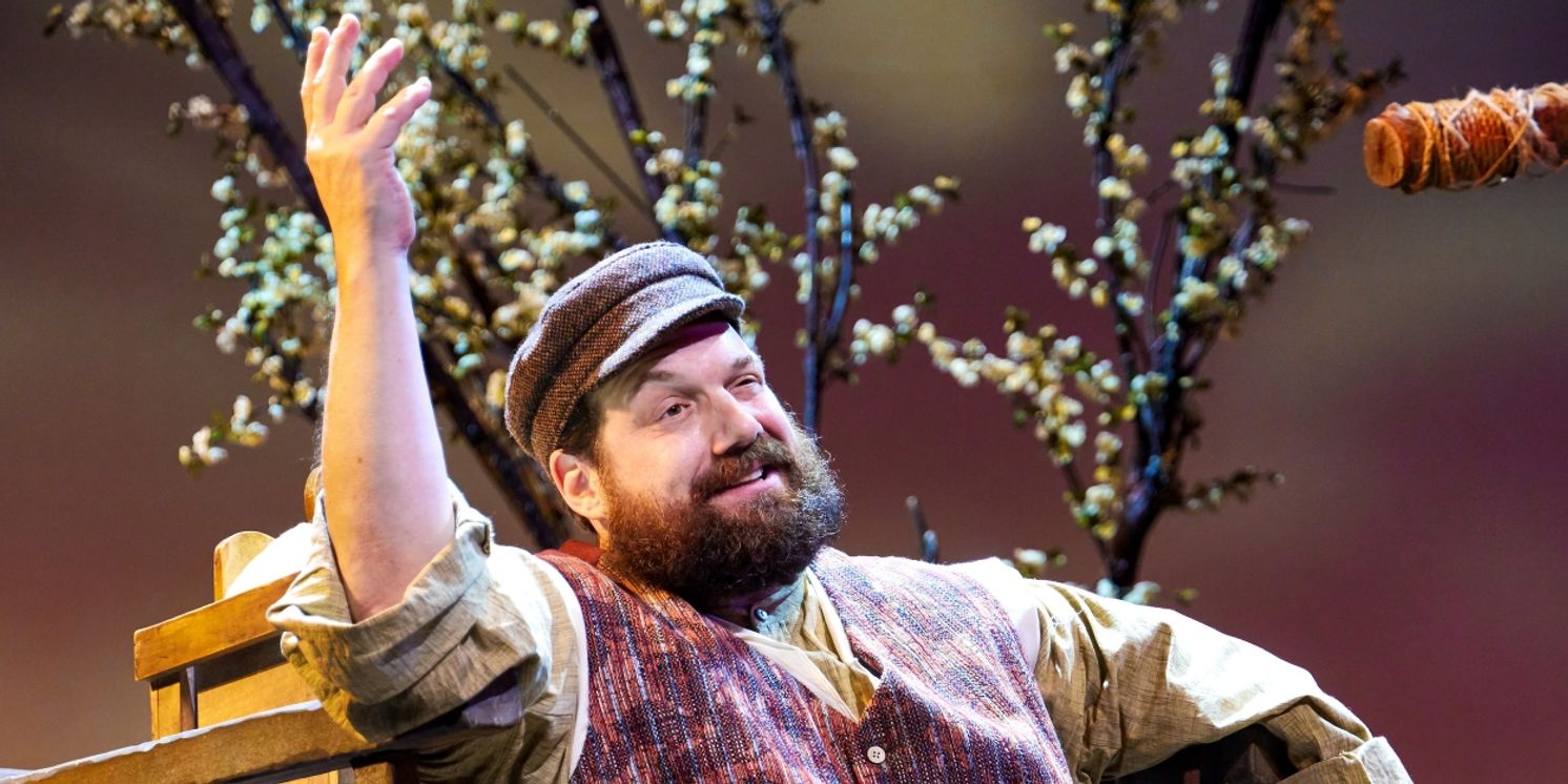 Review: FIDDLER ON THE ROOF at Paper Mill Playhouse-See this Excellent Musical Theatre Gem  Image