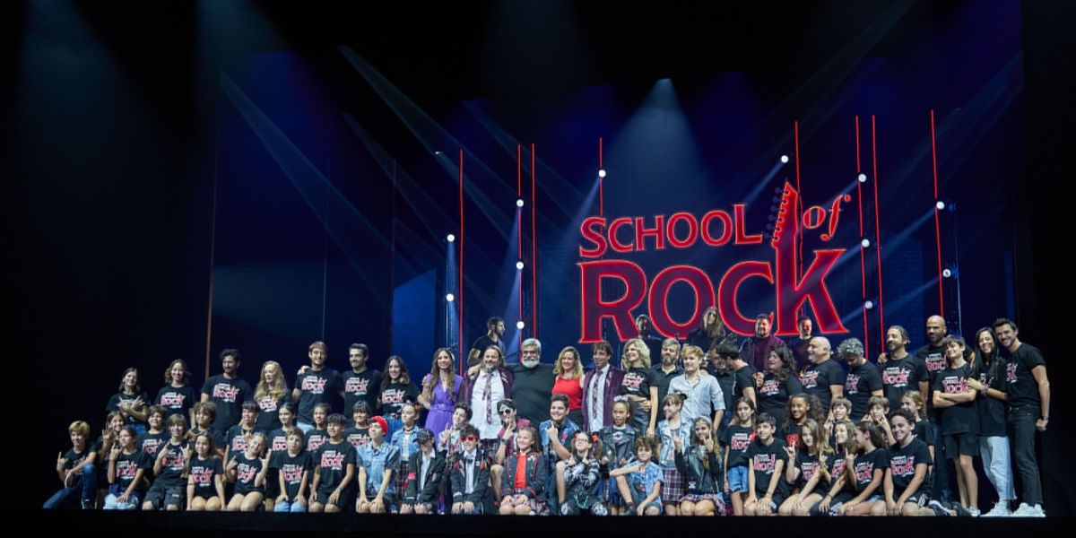 FIRST LOOK: SCHOOL OF ROCK se estrena en Madrid