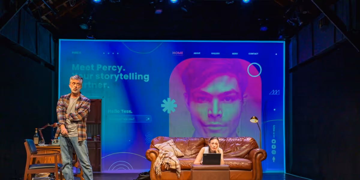 Review: FLAWLESS Plays Around with AI, at Penguin Rep Theatre thru Oct. 19