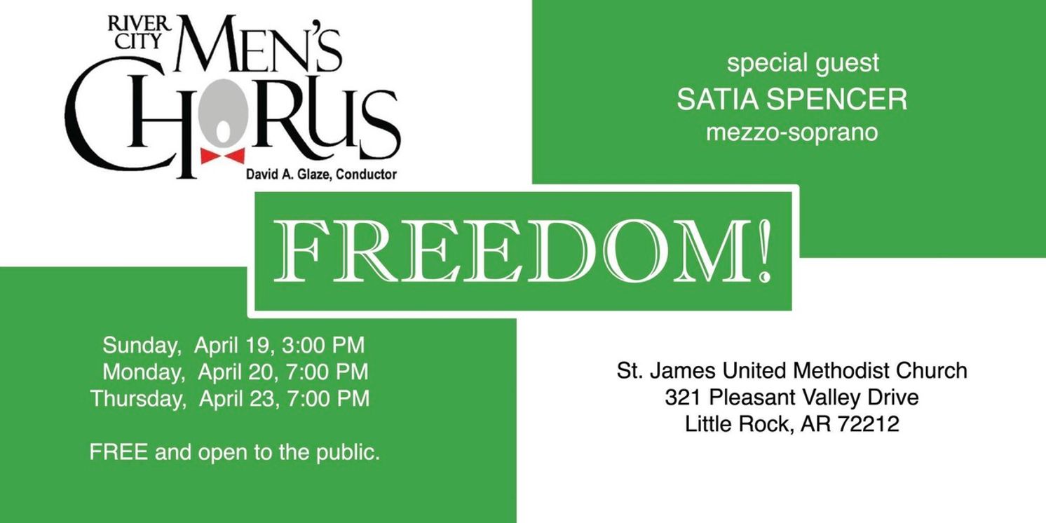 Review: FREEDOM! with the River City Men's Chorus at St. James UMC In Little Rock  Image