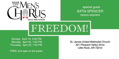 Review: FREEDOM! with the River City Men's Chorus at St. James UMC In Little Rock Photo