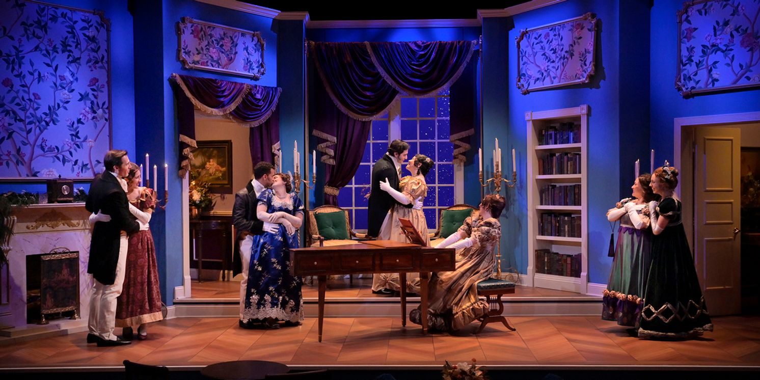 Review: GEORGIANA AND KITTY: CHRISTMAS AT PEMBERLEY at TheatreWorks Silicon Valley  Image