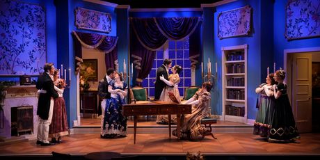Review: GEORGIANA AND KITTY: CHRISTMAS AT PEMBERLEY at TheatreWorks Silicon Valley Photo